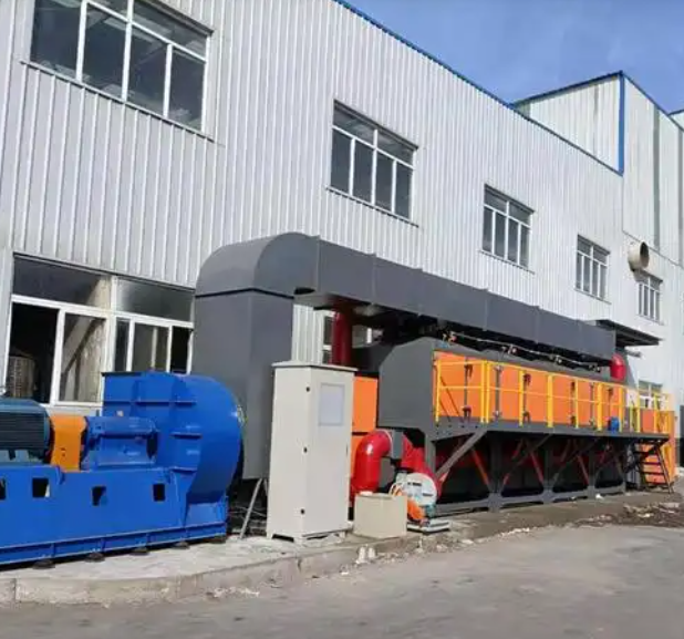 鄭州催化燃燒設(shè)備應用案例