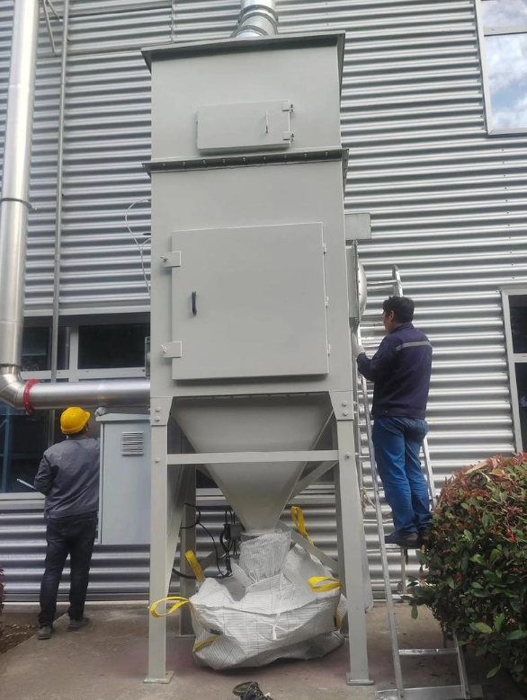 除塵器節(jié)能改造現(xiàn)場圖