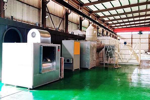 鄭州樸華科技廠區(qū)車間內(nèi)部景